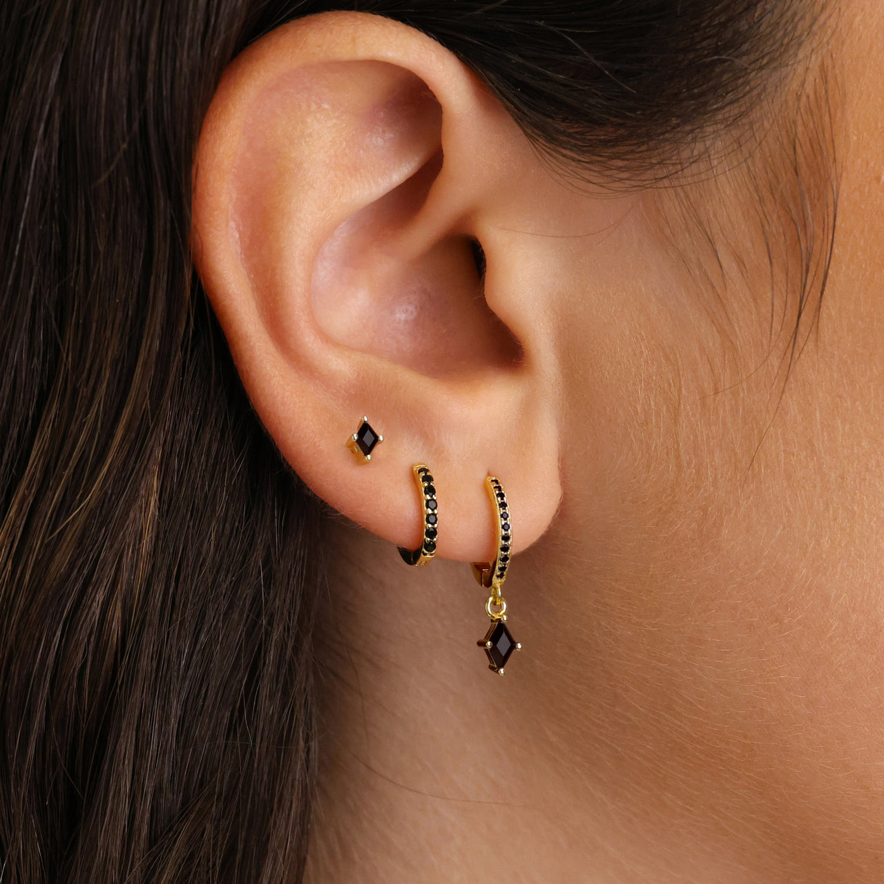 CHARLENE Black Onyx Set